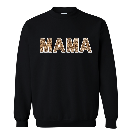 Leopard MAMA Crewneck